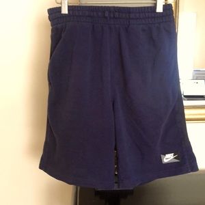 Nike Navy drawstring shorts boys youth XL